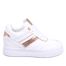 Eyson WHITE/CHAMPAGNE wedge tornacipő fehér