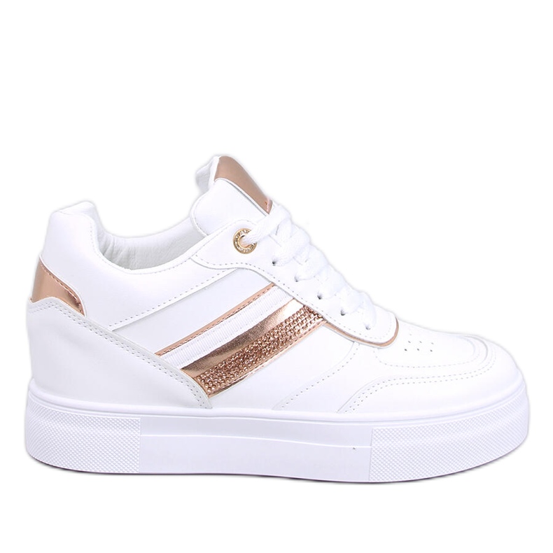 Eyson WHITE/CHAMPAGNE wedge tornacipő fehér Eyson WHITE/CHAMPAGNE wedge tornacipő fehér