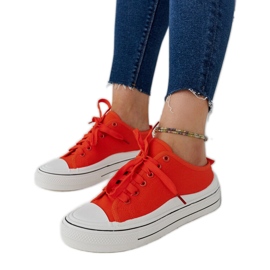 Narancssárga Fiori platform tornacipő