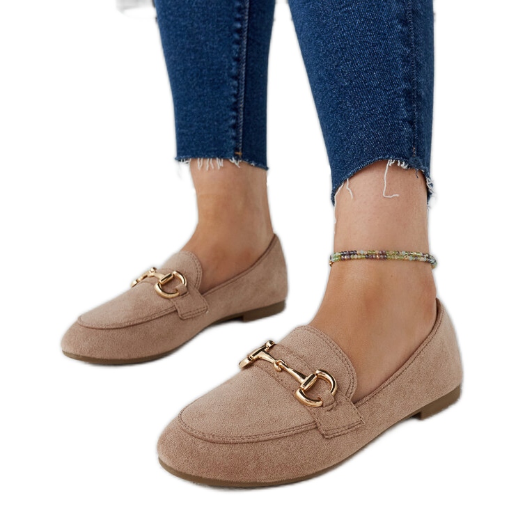 Barna csatos mokaszin az Erminiától