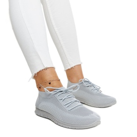 Szürke Zahira szövet tornacipő Szürke Zahira szövet tornacipő