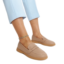 Barna klasszikus Nawrah mokaszinok