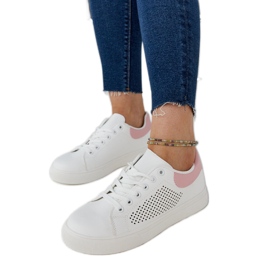 Fehér áttört Semhar tornacipő Fehér áttört Semhar tornacipő