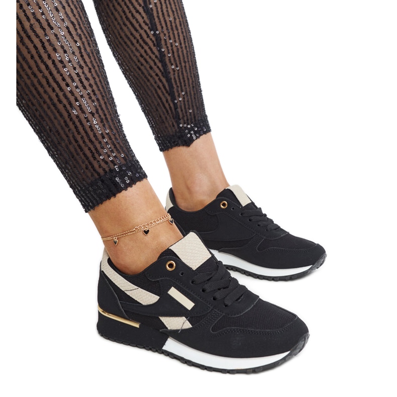 Fekete Rosilda platform tornacipő