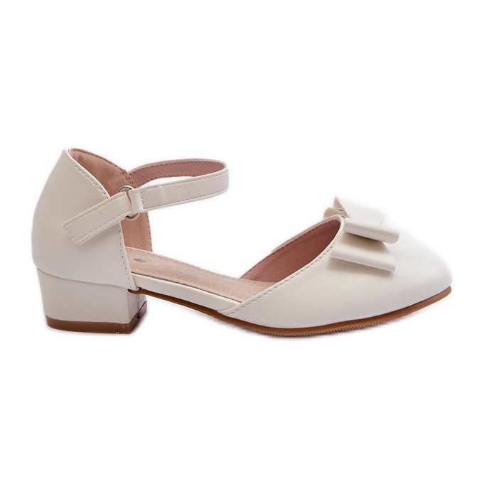 Lányok fehér Andarifa balettlakások masnival