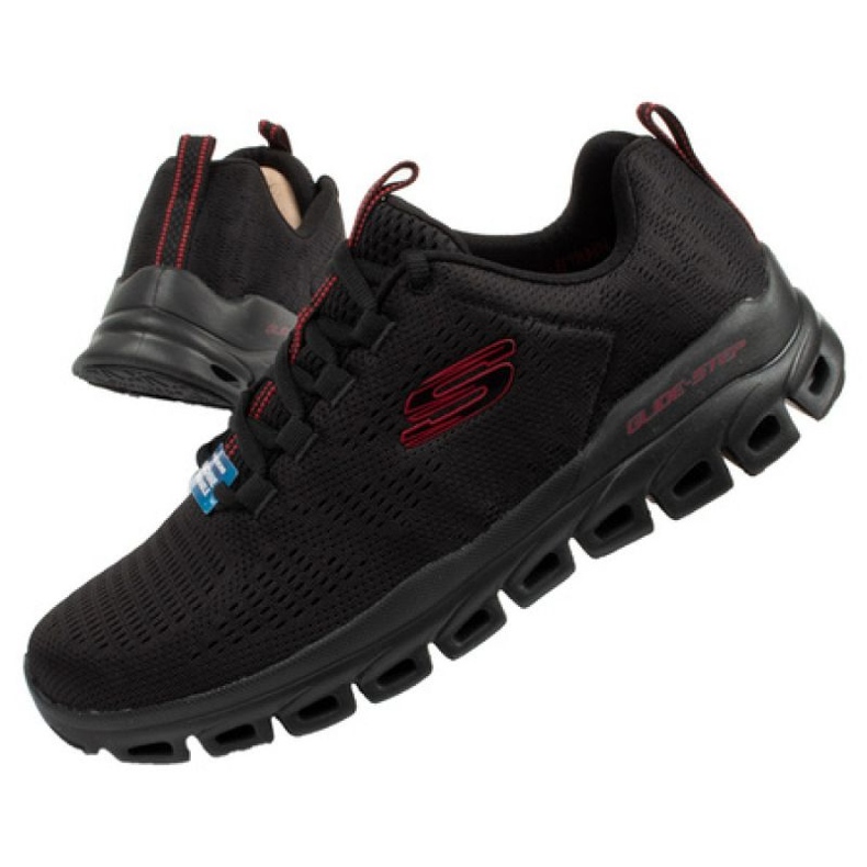 Skechers Glide 232136/BBK cipő fekete Skechers Glide 232136/BBK cipő fekete