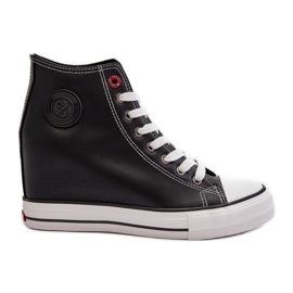 Női Wedge Sneakers Cross Jeans NN2R4005 Fekete Női Wedge Sneakers Cross Jeans NN2R4005 Fekete