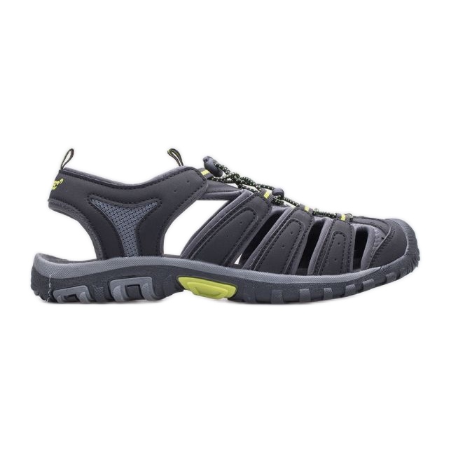 HI-TEC Eritio AVSSS21-HT-02 BLACK/LIME szandál fekete