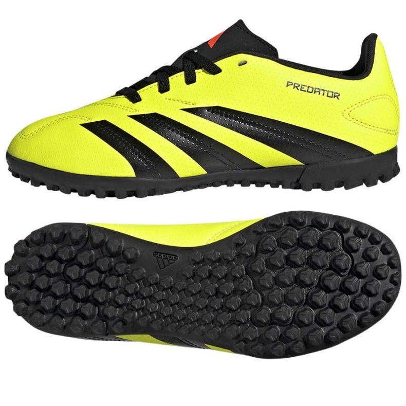 Adidas Predator Club L Tf Jr IG5436 futballcipő sárga