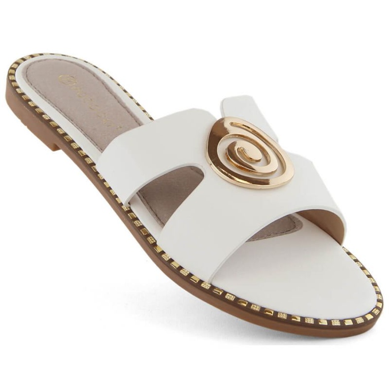 Potocki W WOL234B alacsony sarkú flip-flop, fehér