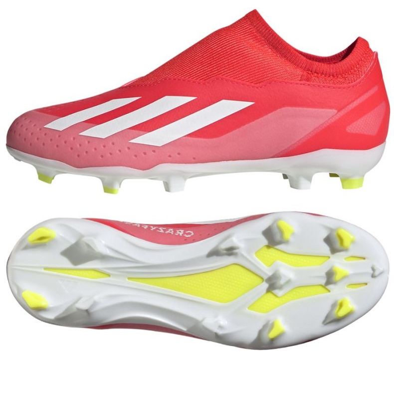 Adidas X Crazyfast League Ll Fg Jr IF0688 futballcipő piros