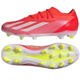 Adidas X Crazyfast Pro Fg M IG0600 futballcipő piros Adidas X Crazyfast Pro Fg M IG0600 futballcipő piros