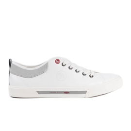 Fehér férfi Cross Jeans tornacipő