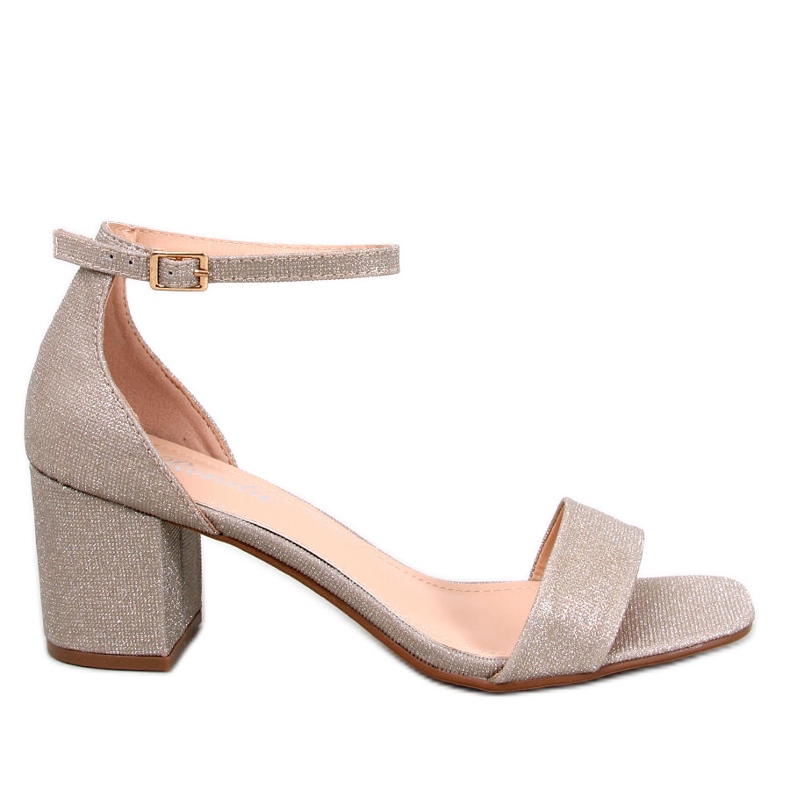 Meghan Gold sarkú szandál aranysárga