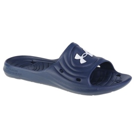 Férfi Under Armour Locker IV SL 3023758-401 sötétkék hab papucs Férfi Under Armour Locker IV SL 3023758-401 sötétkék hab papucs