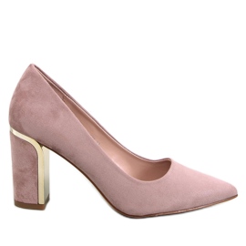 Lucrezia Khaki tűsarkú szivattyúk bézs