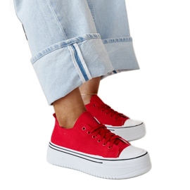 Bahira piros tornacipő vastag talppal