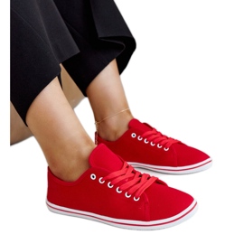 Piros klasszikus Ramira tornacipő