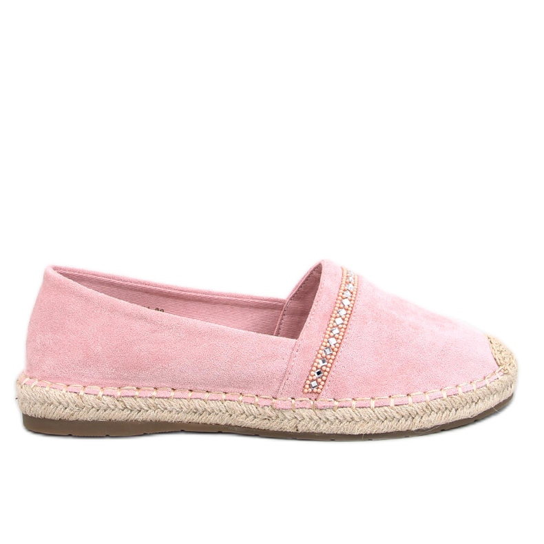 Etance Pink női espadrillek rózsaszín