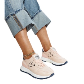 Olonio rózsaszín tornacipő vastagabb talppal