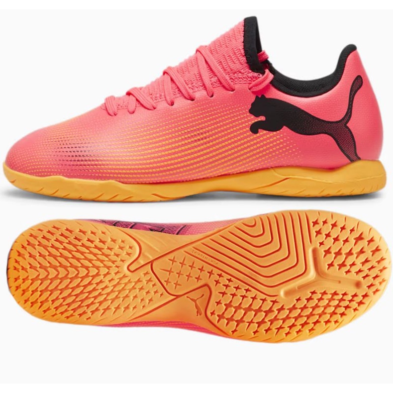 Puma Future 7 Play It 107739-03 futballcipő rózsaszín Puma Future 7 Play It 107739-03 futballcipő rózsaszín