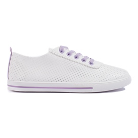 Női áttört tornacipő fehér