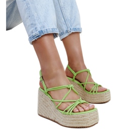 Zöld Mara ékszandál