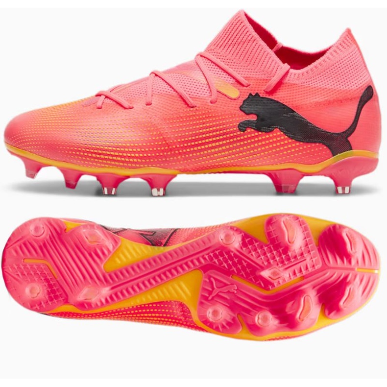 Puma Future 7 Match FG/AG M 107715-03 futballcipő rózsaszín
