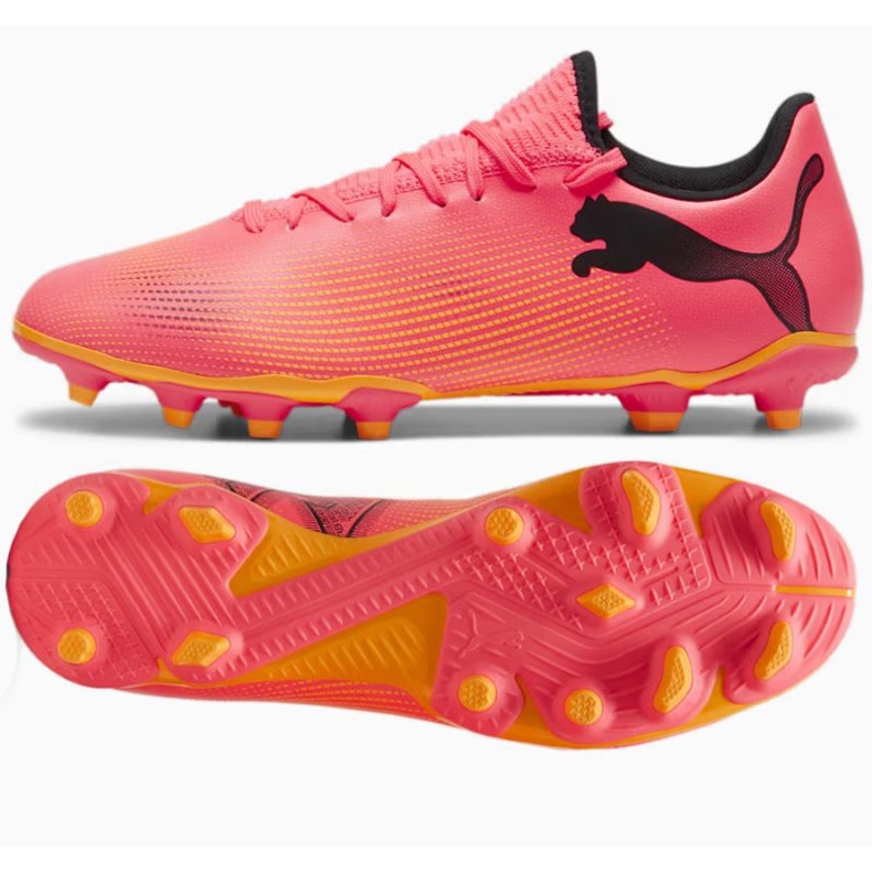 Puma Future 7 Play FG/AG M 107723-03 futballcipő rózsaszín