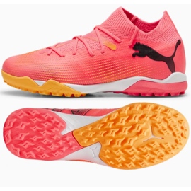 Puma Future 7 Match Tt + Mid Jr 107731-03 futballcipő rózsaszín