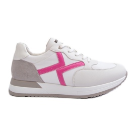 Női Platform tornacipő INBLU IN000362 Fehér Női Platform tornacipő INBLU IN000362 Fehér