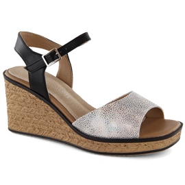 Női ezüst ékszandál Sergio Leone SK229