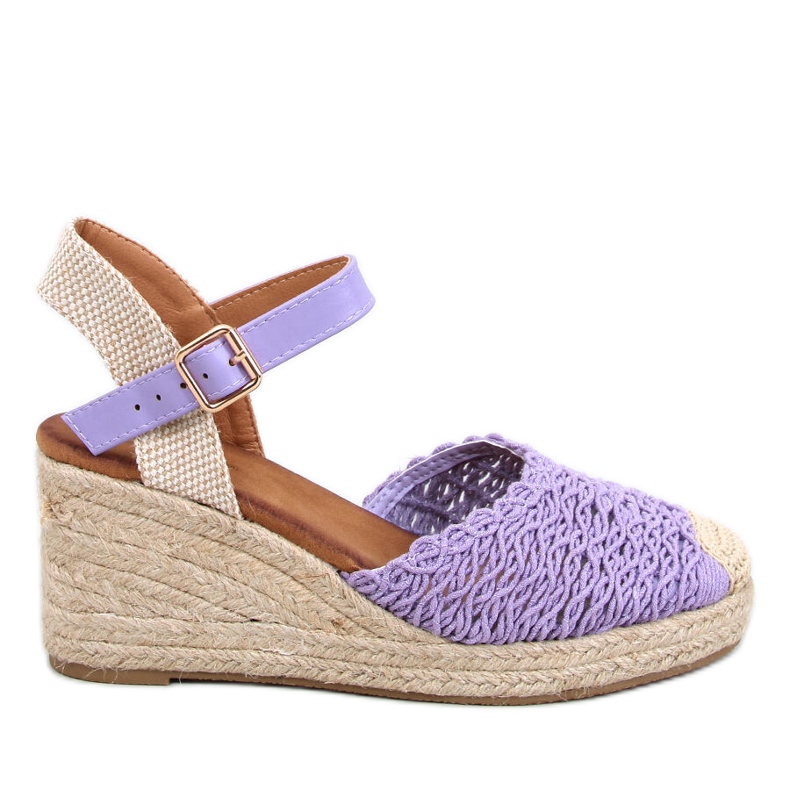 Morelli LT.PURPLE espadrille ékszandál ibolya