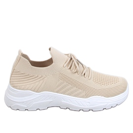 Jaussa Bézs zoknis sportcipő Jaussa Bézs zoknis sportcipő