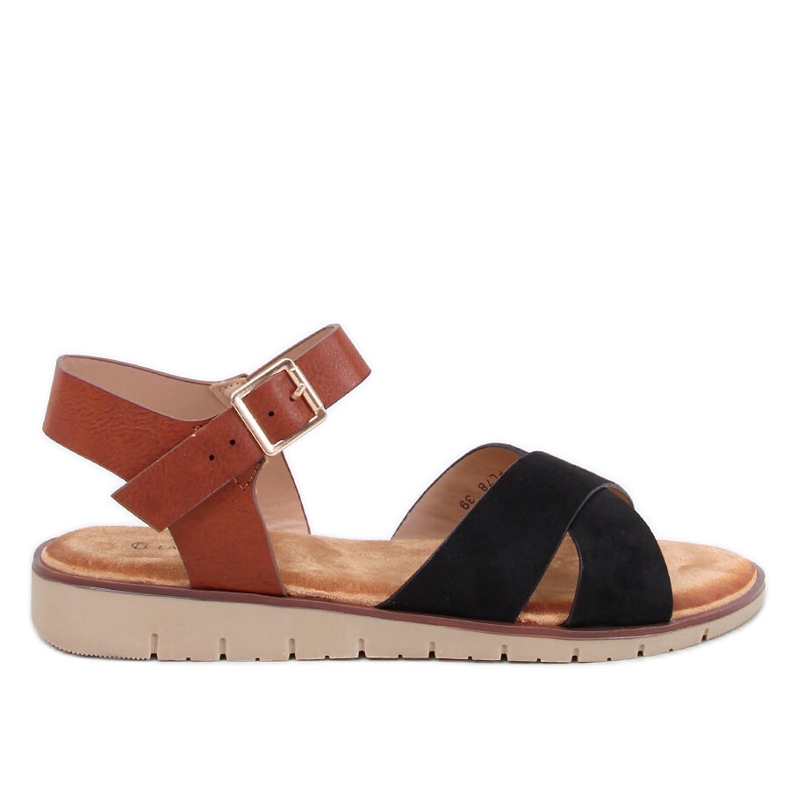 Canai fekete női szandál