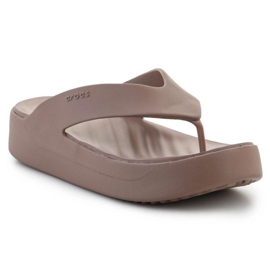 Crocs Gataway Platform Flip 209410-2Q9 flip-flop bézs
