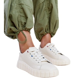 Zvonka bézs színű bőr tornacipő Zvonka bézs színű bőr tornacipő