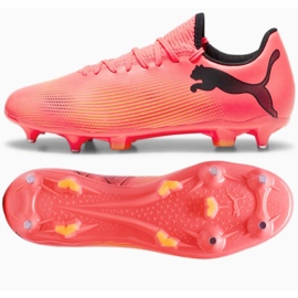 Puma Future 7 Play MxSG 107722-03 futballcipő rózsaszín