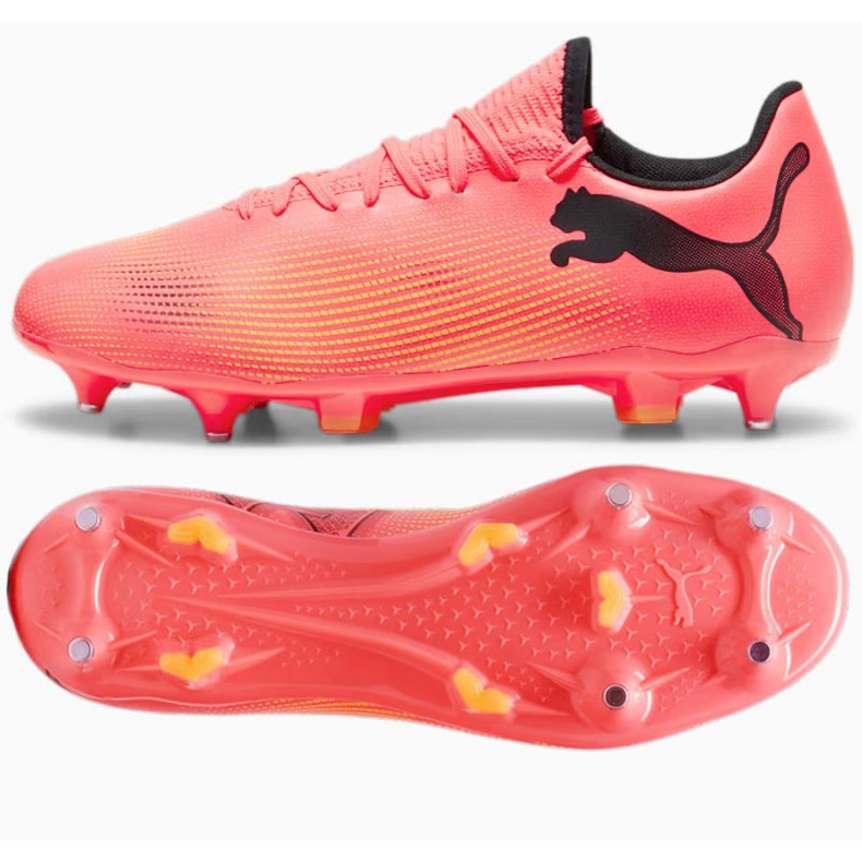 Puma Future 7 Play MxSG 107722-03 futballcipő rózsaszín