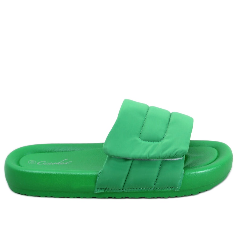 Cueto Green nylon papucs zöld