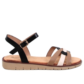 Freon fekete női szandál