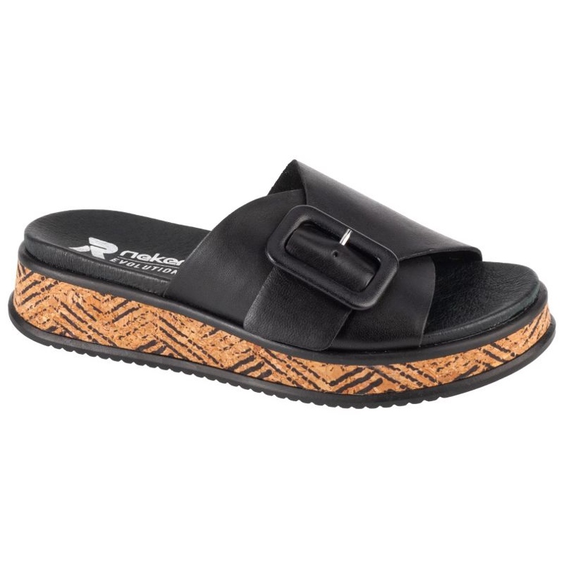 Rieker Flip-Flops W W0803-00 papucs fekete