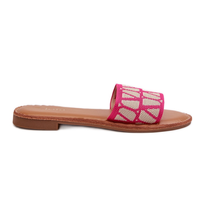Női lapos papucs Fuchsia Traivea rózsaszín