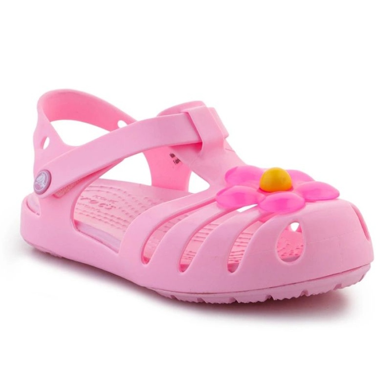 Crocs Isabela Charm szandál 208445-6S0 rózsaszín