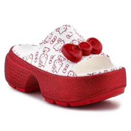 Crocs Hello Kitty Stomp Slide White W 209815-100 papucs fehér