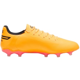 Puma King Pro FG/AG M 107566 06 futballcipő narancssárga