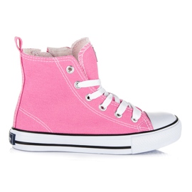 American Club Magas cipők a lányok számára rózsaszín