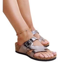 Szürke metál éköszvér Donata