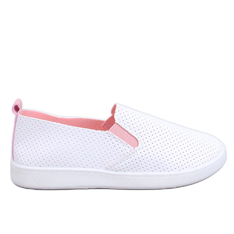 Jousse WHITE/PINK felbújós tornacipő fehér