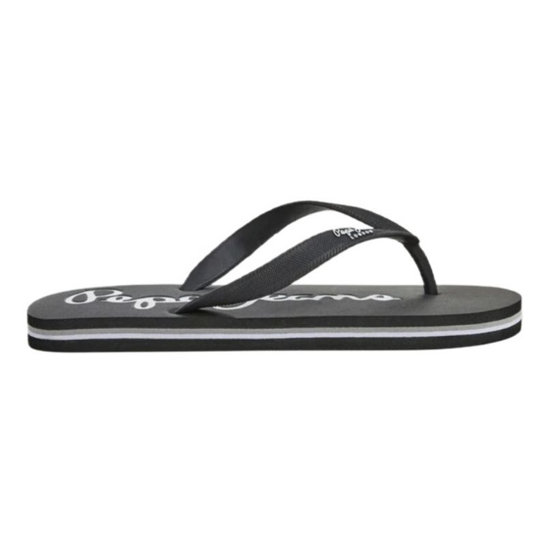 Pepe Jeans Bay Beach Basic M PMS70128 papucs fekete